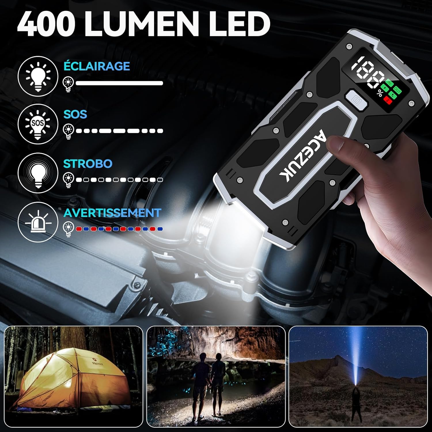 Booster Batterie Voiture 7000A