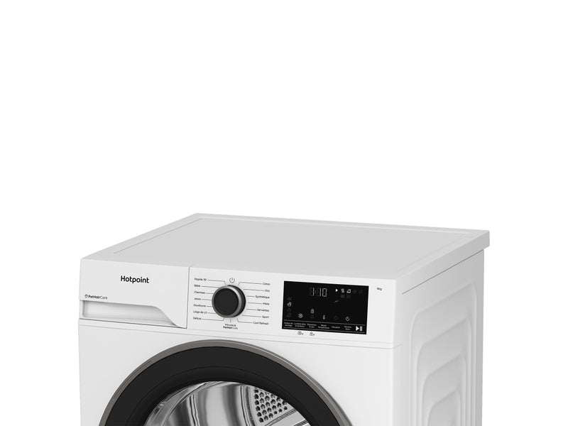 Seche linge Pompe à chaleur 9kg HOTPOINT CHD93MWBSFR