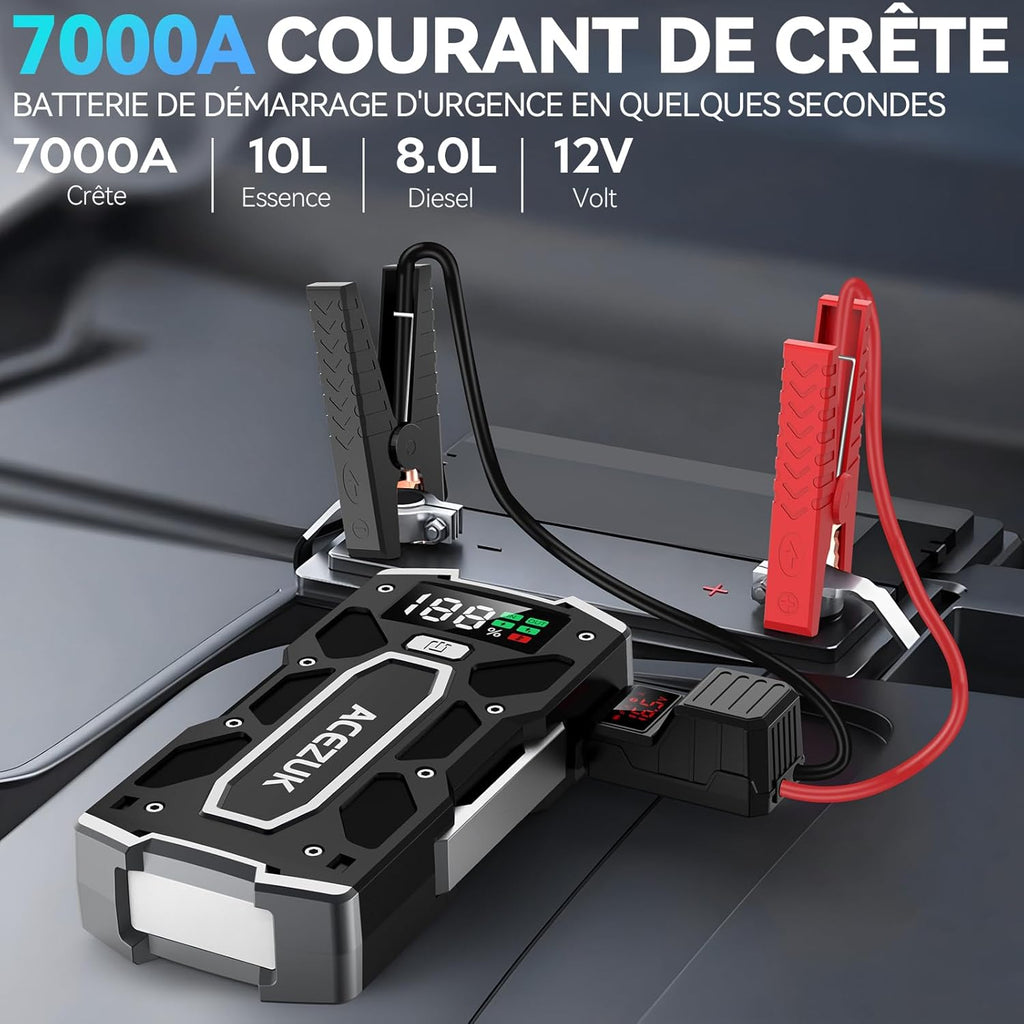 Booster Batterie Voiture 7000A