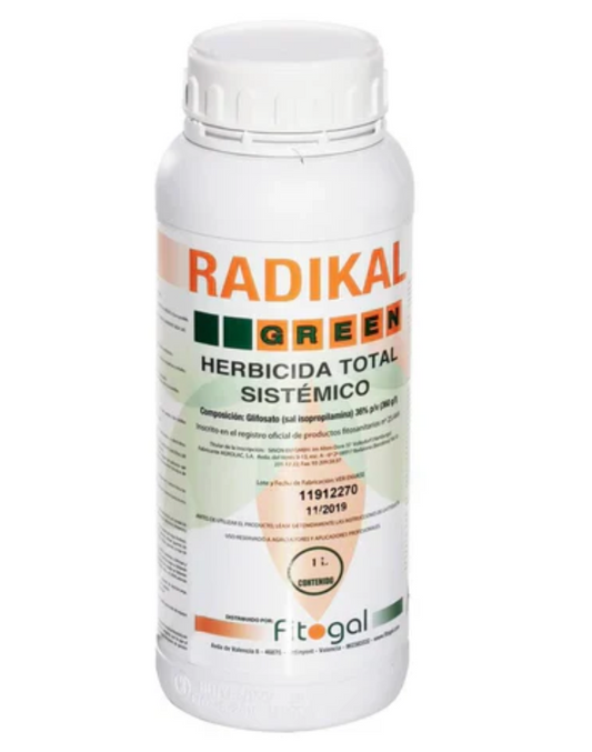 Herbicide Radikal Professionnel 1L tous jardins