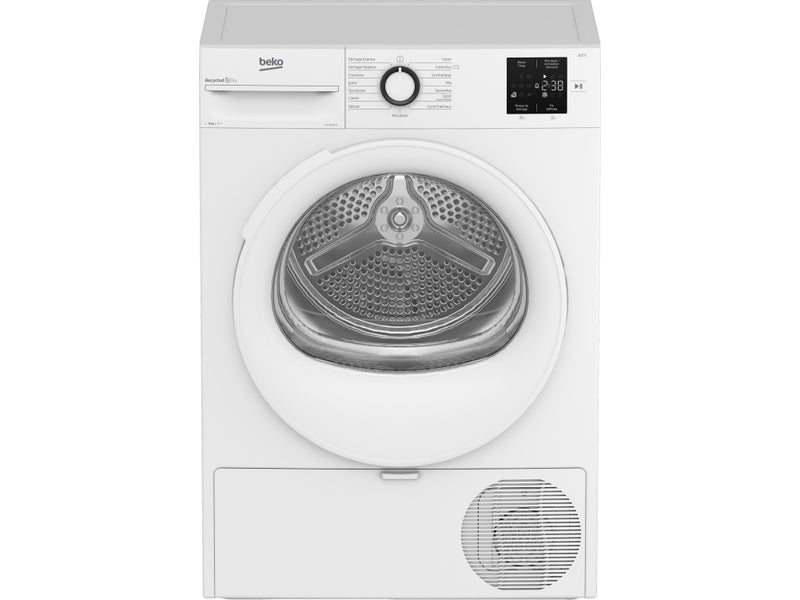 Seche linge Pompe à chaleur 8kg BEKO D3H18301W