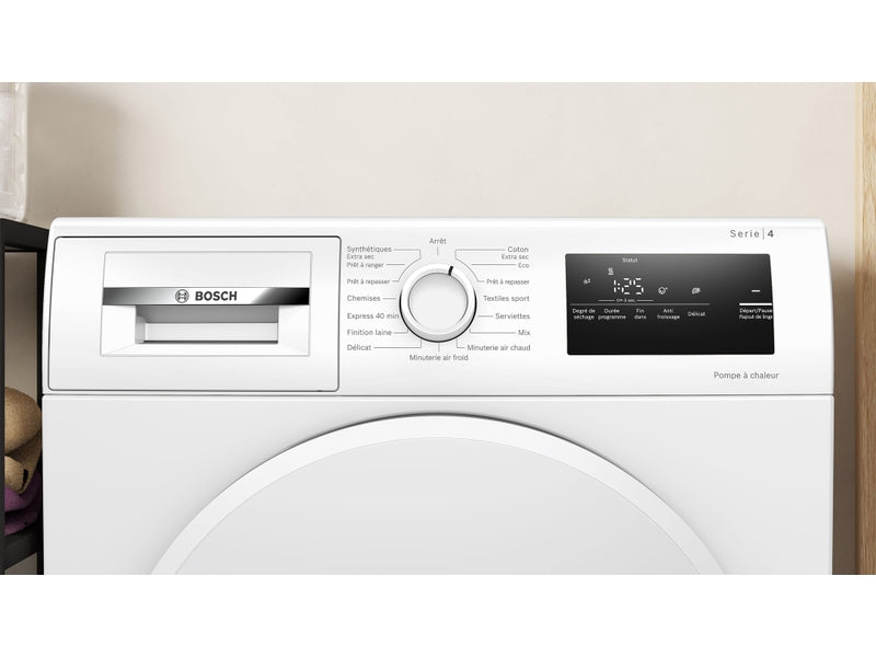 Seche linge Pompe à chaleur 8kg BOSCH WTH8300DFR