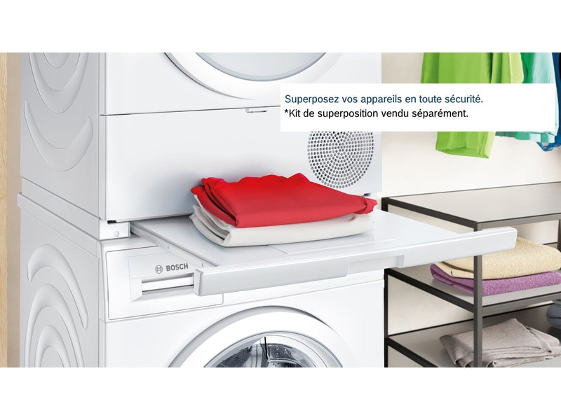 Seche linge Pompe à chaleur 8kg BOSCH WTH8300DFR